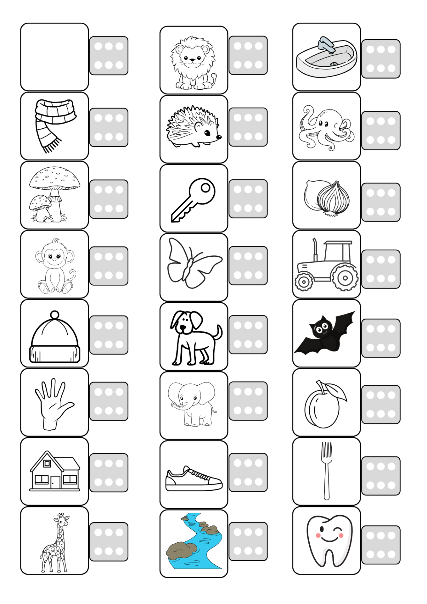 Určování počtu slabik III.